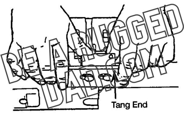 Attachment of the Round Positioning Block