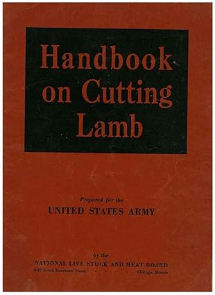 Handbook on Cutting Lamb