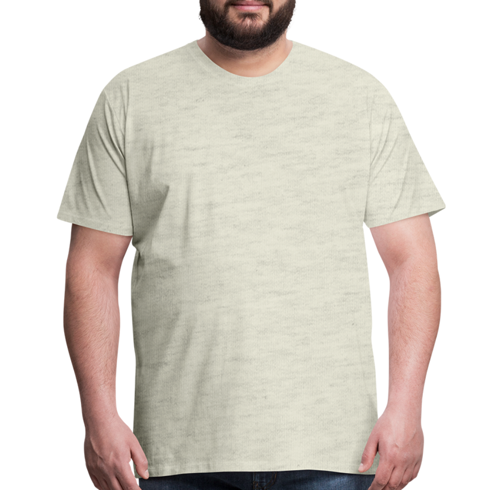 Men's Premium T-Shirt - heather oatmeal