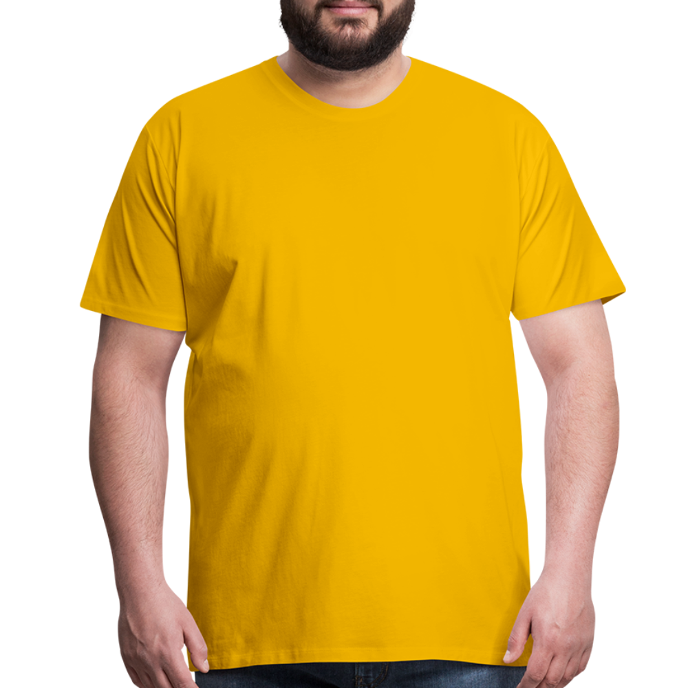 Men's Premium T-Shirt - sun yellow