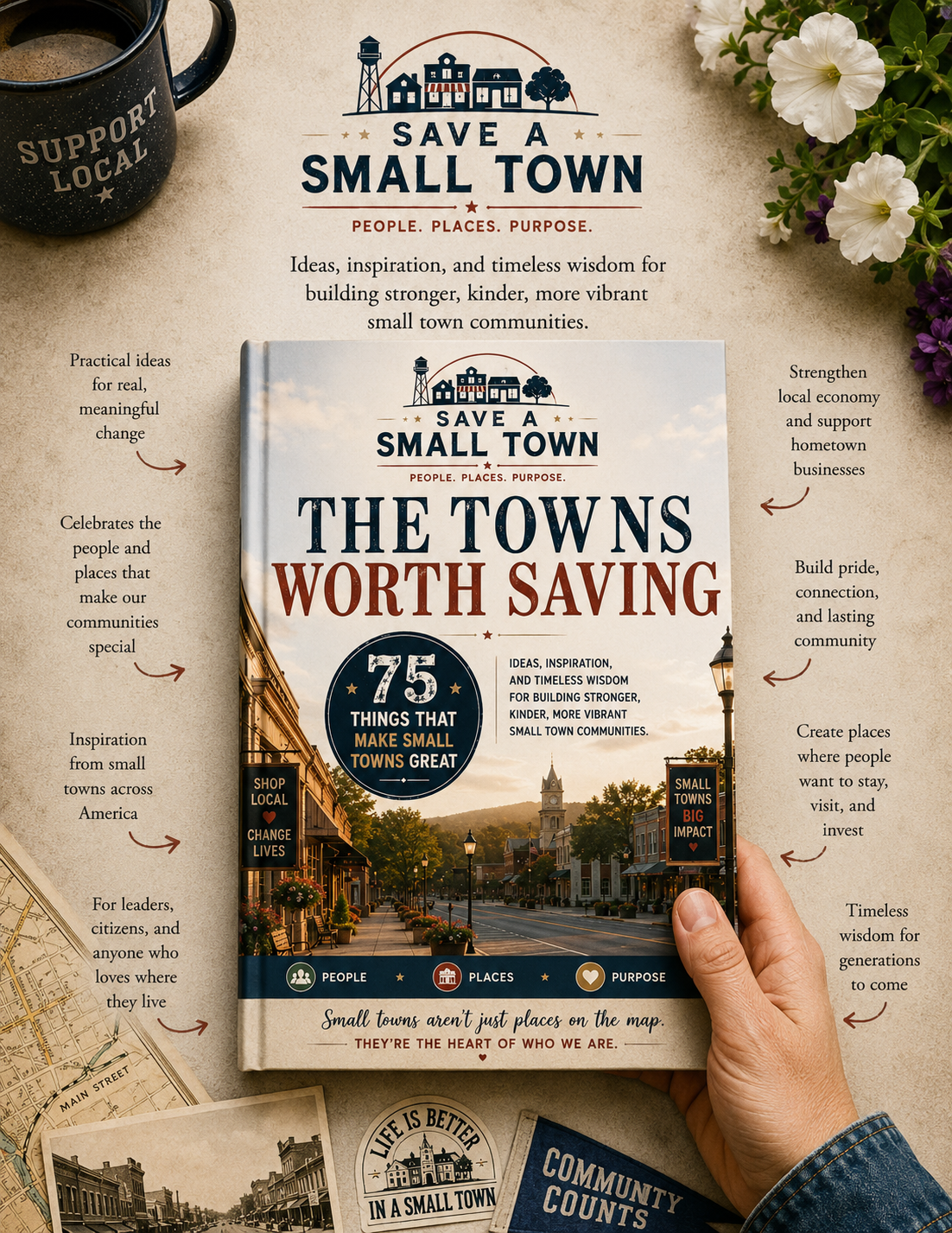 The Towns Worth Saving - 75 Things That Make Small Towns Great - PDF Copy