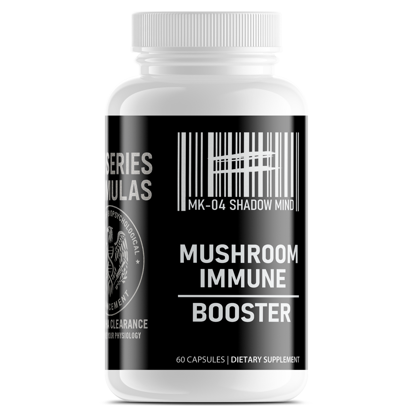 Mushroom Immune Booster with Chaga, Cordyceps, Reishi and Lion’s Mane- MK-04 SHADOW MIND