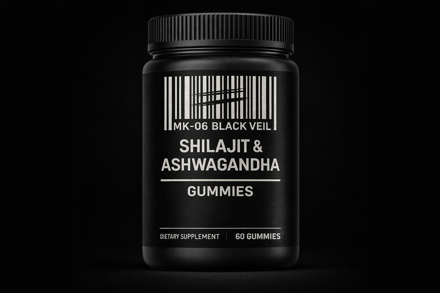 Shilajit Gummies w/ Ashwagandha- MK-06 BLACK VEIL