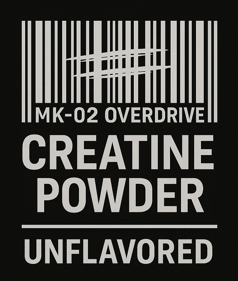 Creatine, Unflavored- MK-02 OVERDRIVE