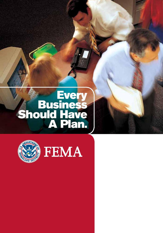 Business Disaster Plan 101 - Every Business Should Have a Plan - DIGITAL COPY