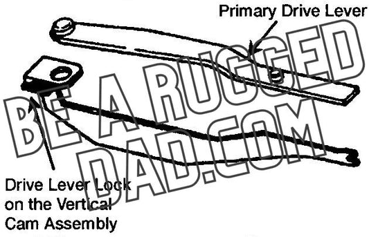 Primary Drive Lever and Vertical Cam Assembly