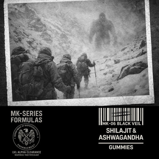 Shilajit Gummies w/ Ashwagandha- MK-06 BLACK VEIL