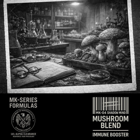 Mushroom Immune Booster with Chaga, Cordyceps, Reishi and Lion’s Mane- MK-04 SHADOW MIND