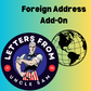 Foreign Address Add-On- Letter from Uncle Sam