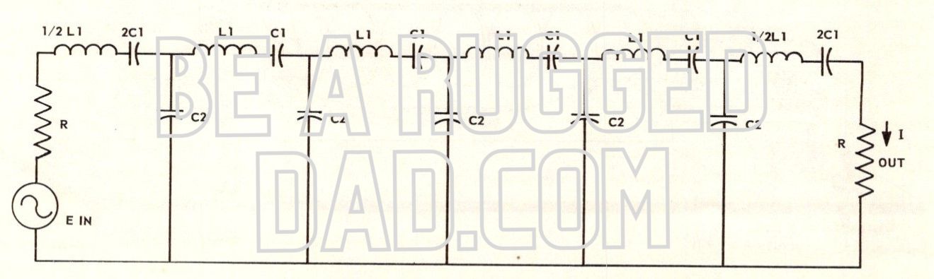 Electrical Anology of a Mechanical Filter Image