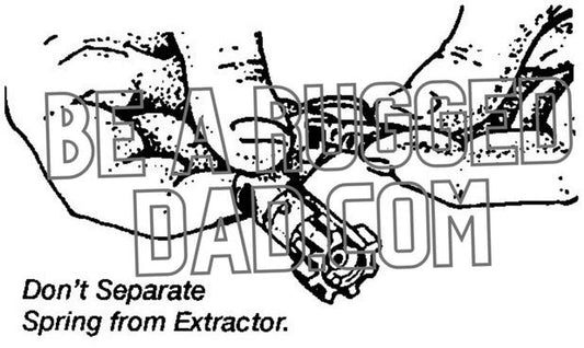 Removing the Extractor and Spring