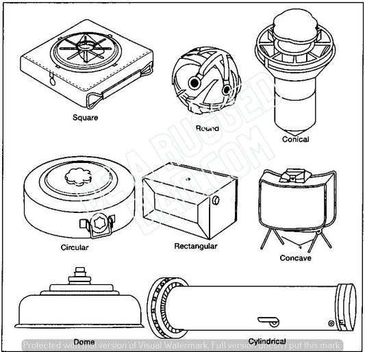 Samples of Mine Shapes