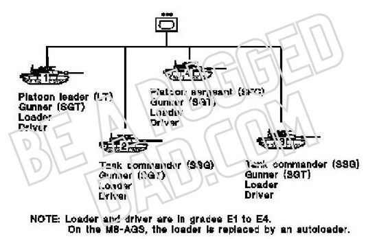 Tank Platoon Organization Image